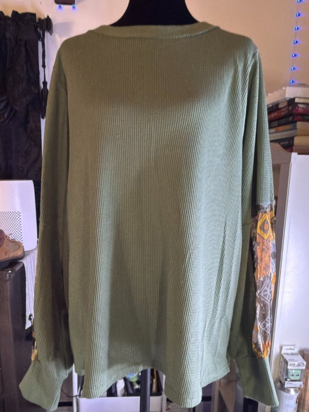 Easel Long Sleeve Knit Sweater